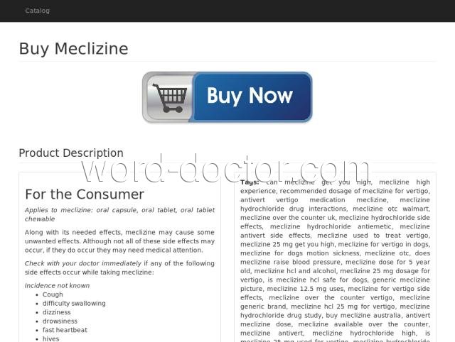 Buy Meclizine | Meclizine Otc - Meclizine Over The Counter For Dogs